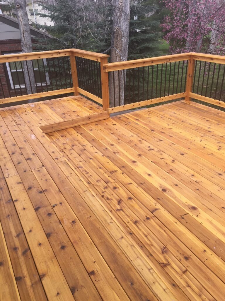 Cedar Decking